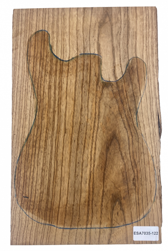 Body Swamp Ash, Caramel, 1-pc., 50mm, Unique Piece #122